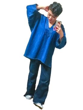 「CONVERSE（コンバース）のCONVERSE CVS ALLSTAR OX（スニーカー）」を使った、なめまるさん（レディース・156cm）の春コーディネート