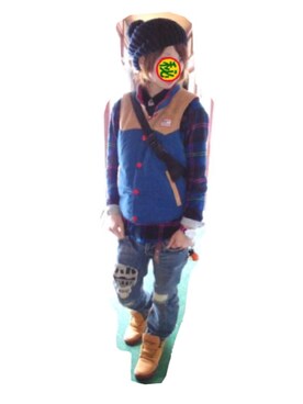 「TOMMY（トミー）のアイテム（腕時計）」を使った、TOMATOさん（レディース・158cm）の冬コーディネート