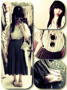 ふかざわまりなさんのコーディネート