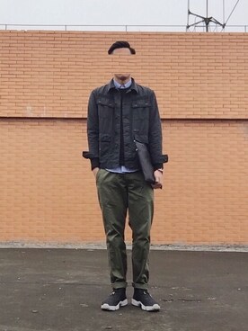 「搭配」｜「アイテム（ジャケット/アウター）」を使った、iam豆腐さん（メンズ・180cm）の春コーディネート