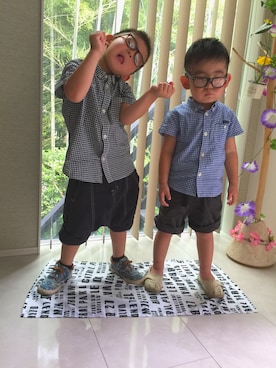 shoo☺︎eiさん（キッズ・100cm）の夏コーディネート