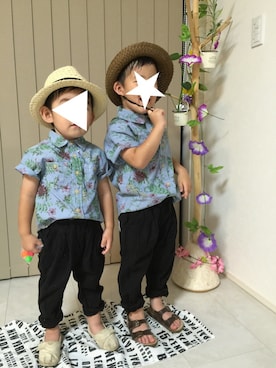 shoo☺︎eiさん（キッズ・100cm）の夏コーディネート