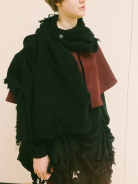 「Handmade（ハンドメイド）のアイテム（その他アウター）」を使った、Karlovy さん（レディース・163cm）の春コーディネート