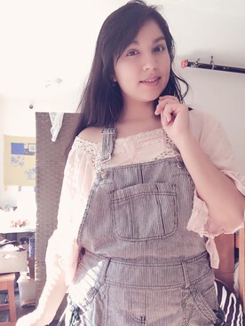 「NEW BRAND（ニューブランド）のアイテム」を使った、Karlovy さん（レディース・163cm）の春コーディネート