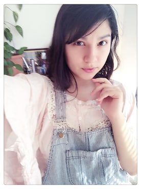 「NEW BRAND（ニューブランド）のアイテム」を使った、Karlovy さん（レディース・163cm）の春コーディネート