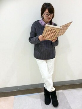 HARUさん(レディース・156cm)の冬コーディネート