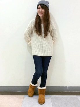 HARUさん（レディース・156cm）の冬コーディネート