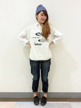 HARUさん（レディース・156cm）の春コーディネート