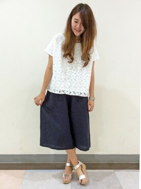 HARUさん（レディース・156cm）の夏コーディネート