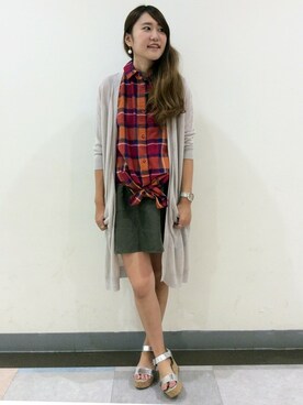 HARUさん（レディース・156cm）の夏コーディネート