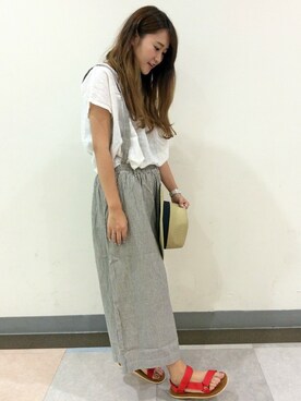 HARUさん（レディース・156cm）の夏コーディネート