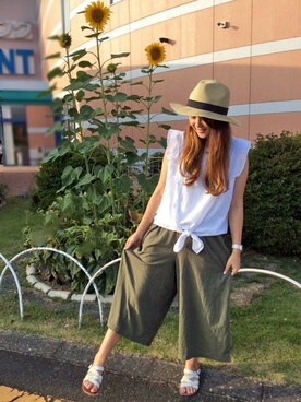 HARUさん(レディース・156cm)の夏コーディネート