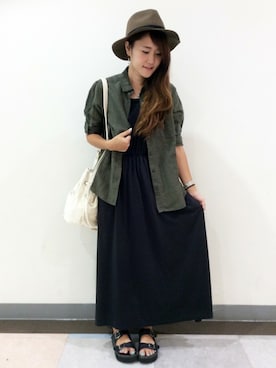 HARUさん（レディース・156cm）の夏コーディネート