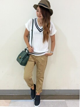 HARUさん（レディース・156cm）の夏コーディネート