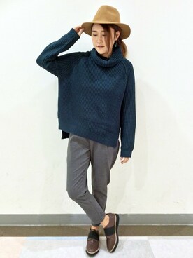 HARUさん（レディース・156cm）の冬コーディネート