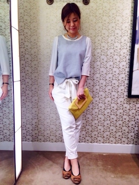 megmiさん（レディース・154cm）の春コーディネート