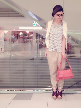 megmiさん（レディース・154cm）の春コーディネート