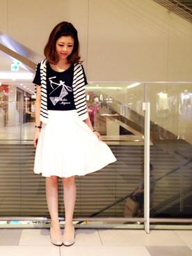 megmiさん（レディース・154cm）の夏コーディネート