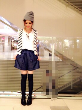 megmiさん(レディース・154cm)の夏コーディネート