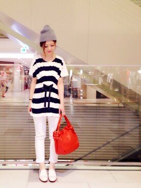 megmiさん（レディース・154cm）の夏コーディネート