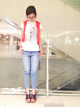 megmiさん（レディース・154cm）の夏コーディネート