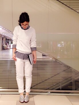 megmiさん（レディース・154cm）の冬コーディネート