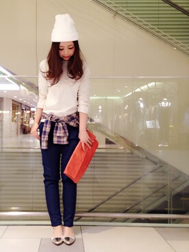 megmiさん（レディース・154cm）の春コーディネート