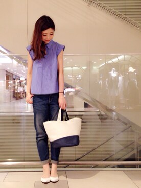 megmiさん（レディース・154cm）の春コーディネート