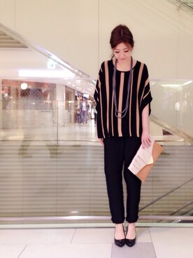 megmiさん（レディース・154cm）の秋コーディネート