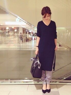 megmiさん（レディース・154cm）の秋コーディネート