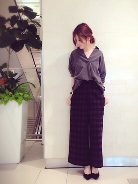 megmiさん（レディース・154cm）の秋コーディネート