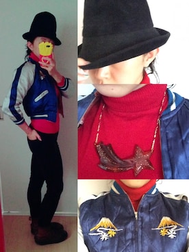 「Tatty Devine（タッティーディバイン）のアイテム（アクセサリー）」を使った、mitsunamiayumiさん（レディース・153cm）の秋コーディネート