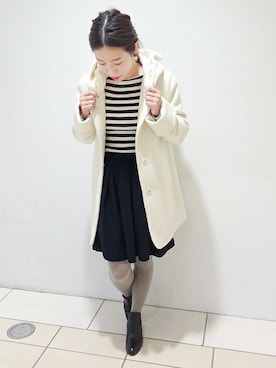 yukimiさん（レディース・153cm）の冬コーディネート