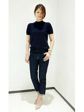 「La TOTALITE（ラトータリテ）のアイテム」を使った、yukimiさん（レディース・164cm）の夏コーディネート