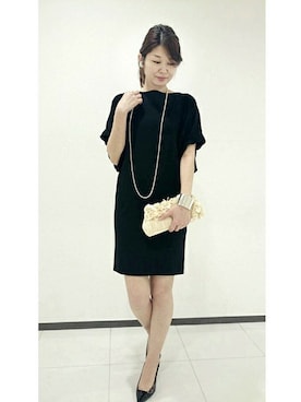 「セレモニー」｜yukimiさん（レディース・164cm）の冬コーディネート