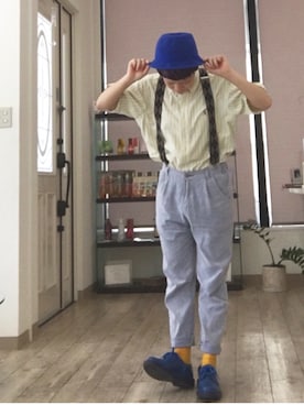 「沖縄」｜「アイテム（その他シューズ）」を使った、コメたきさん（レディース・158cm）の春コーディネート