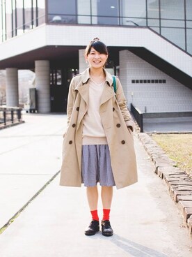 umeccaさん（レディース・150cm）の春コーディネート