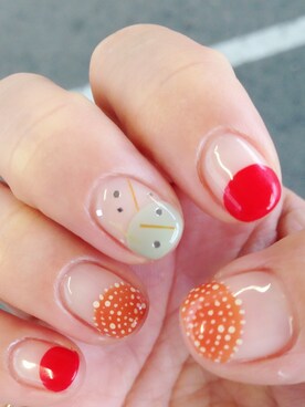 「アイテム（ハンドケア/ハンドクリーム）」を使った、YO-KOさん（レディース・154cm）の春コーディネート