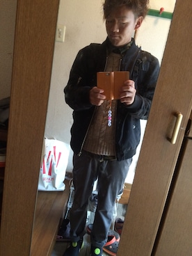 ぴーちゃんさん（メンズ・173cm）の冬コーディネート