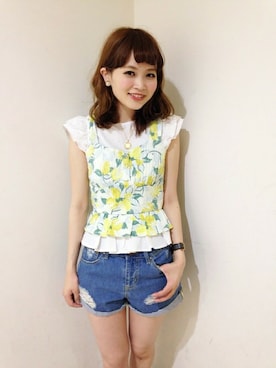 もってぃさん（レディース・158cm）の春コーディネート