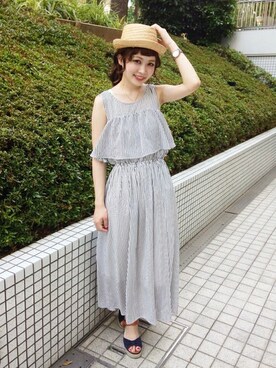 もってぃさん(レディース・158cm)の夏コーディネート