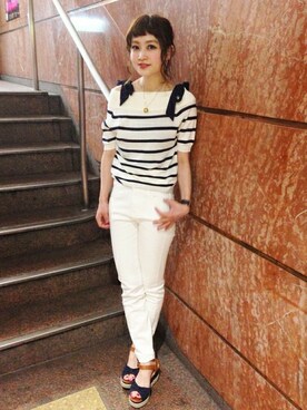 もってぃさん(レディース・158cm)の夏コーディネート