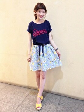 もってぃさん（レディース・158cm）の夏コーディネート