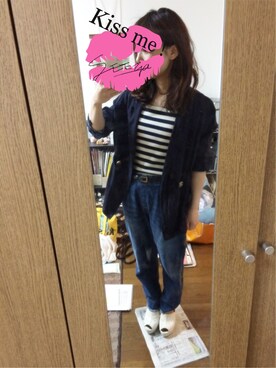 「chico_（チコ）のアイテム（パンツ）」を使った、y!さん（レディース・147cm）の夏コーディネート