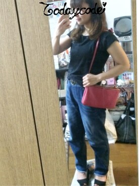 「chico_（チコ）のアイテム（パンツ）」を使った、y!さん（レディース・147cm）の夏コーディネート