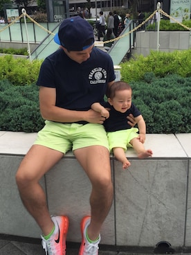 ︎masanpaさん（キッズ・70cm）の夏コーディネート