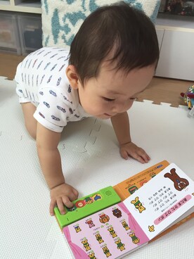 「PETIT BATEAU（プチバトー）のアイテム（肌着、ホワイト系）」を使った、︎masanpaさん（キッズ・90cm）の夏コーディネート