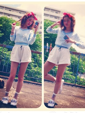 「#リボン」｜cindyさん（レディース・161cm）の夏コーディネート