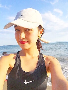 「アイテム（ジャージ）」を使った、cindyさん（レディース・161cm・20代）の夏コーディネート
