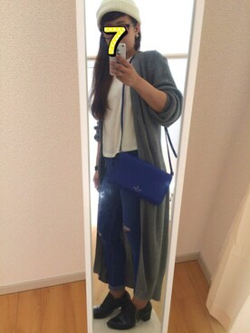 「アイテム（ブーティ）」を使った、Nanazuさん（レディース・152cm・20代）の春コーディネート